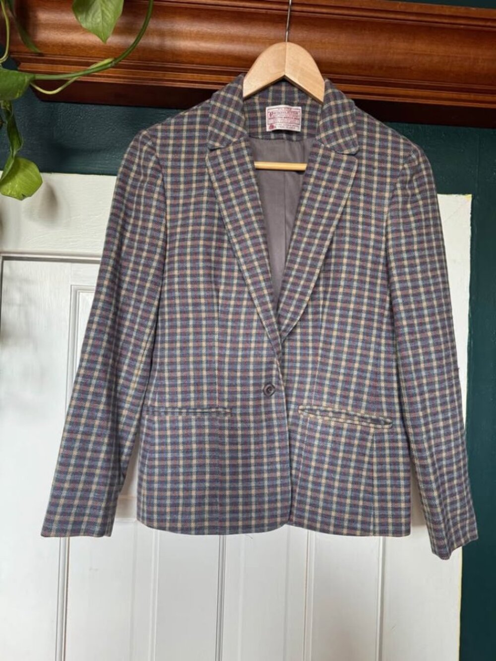 Pendleton Virgin Wool Vintage Blazer